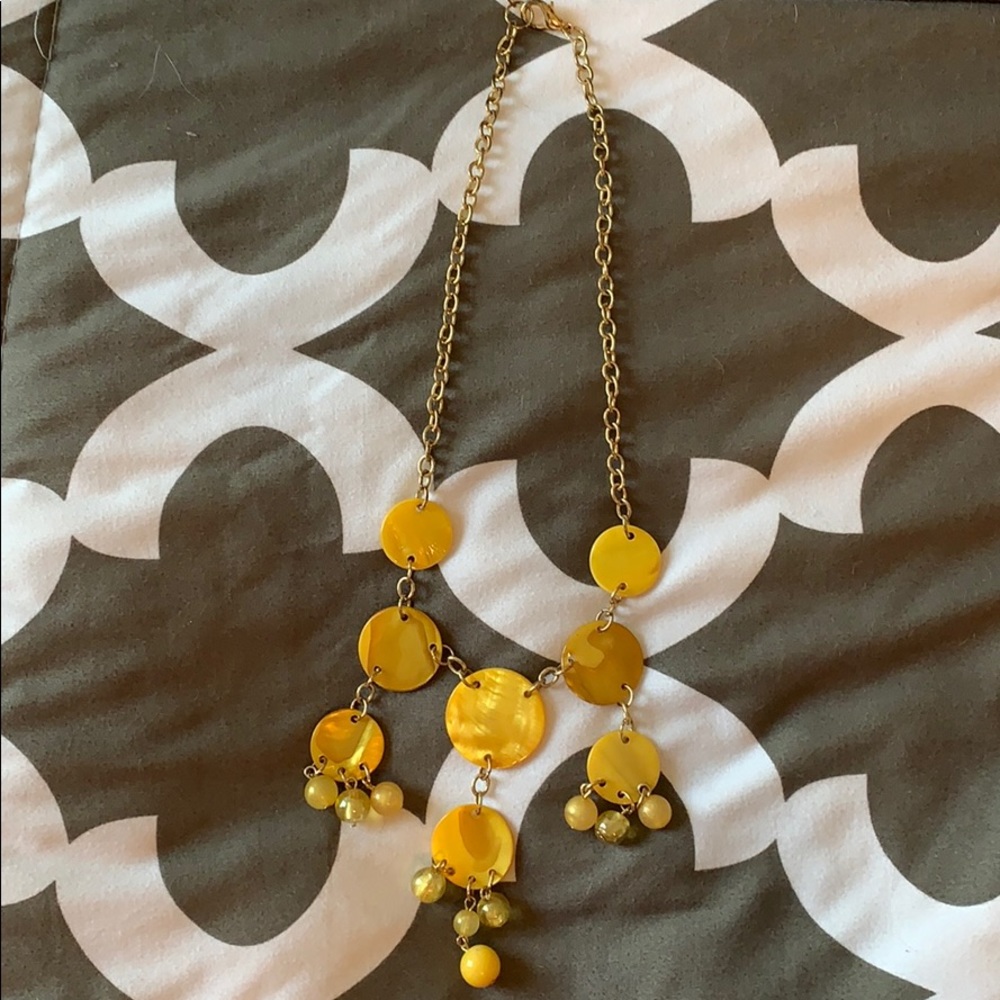 Yellow Necklace